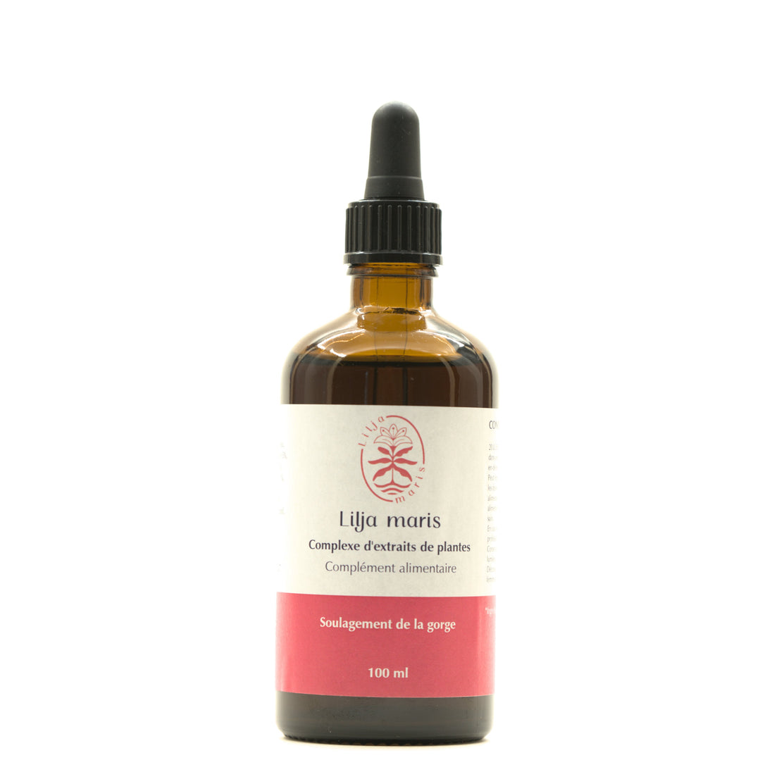 Extrait de plantes Soulagement de la gorge