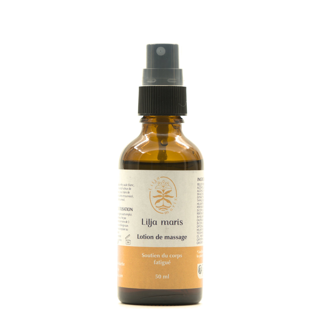 Lotion de massage Soutien du corps fatigué